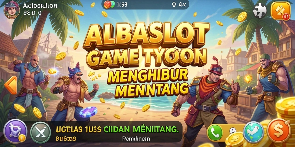 Tampilan gameplay Tycoon yang seru dan menantang.