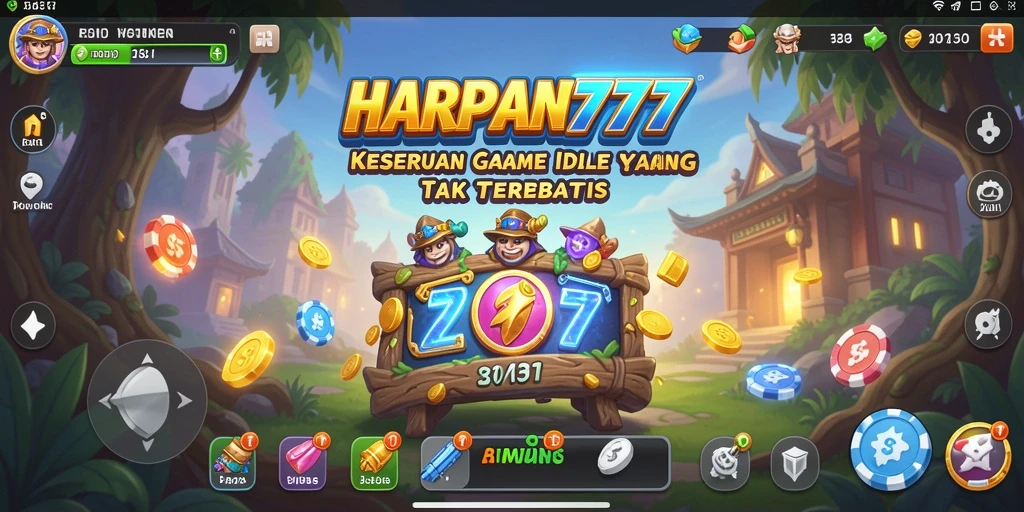 Tampilan gameplay HARAPAN777 yang seru dan interaktif.
