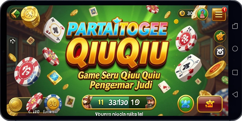 Tampilan gameplay QiuQiu yang seru dan mengasyikkan di PARTAITOGEL.
