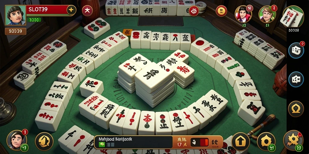 Tampilan gameplay SLOT39 dengan pengalaman Mahjong yang mendalam.