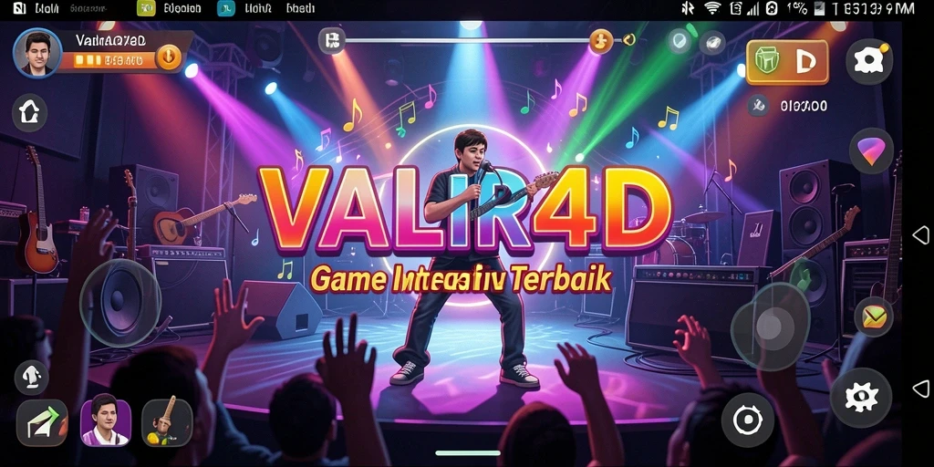 Tampilan gameplay VALIR4D yang menarik dan dinamis.